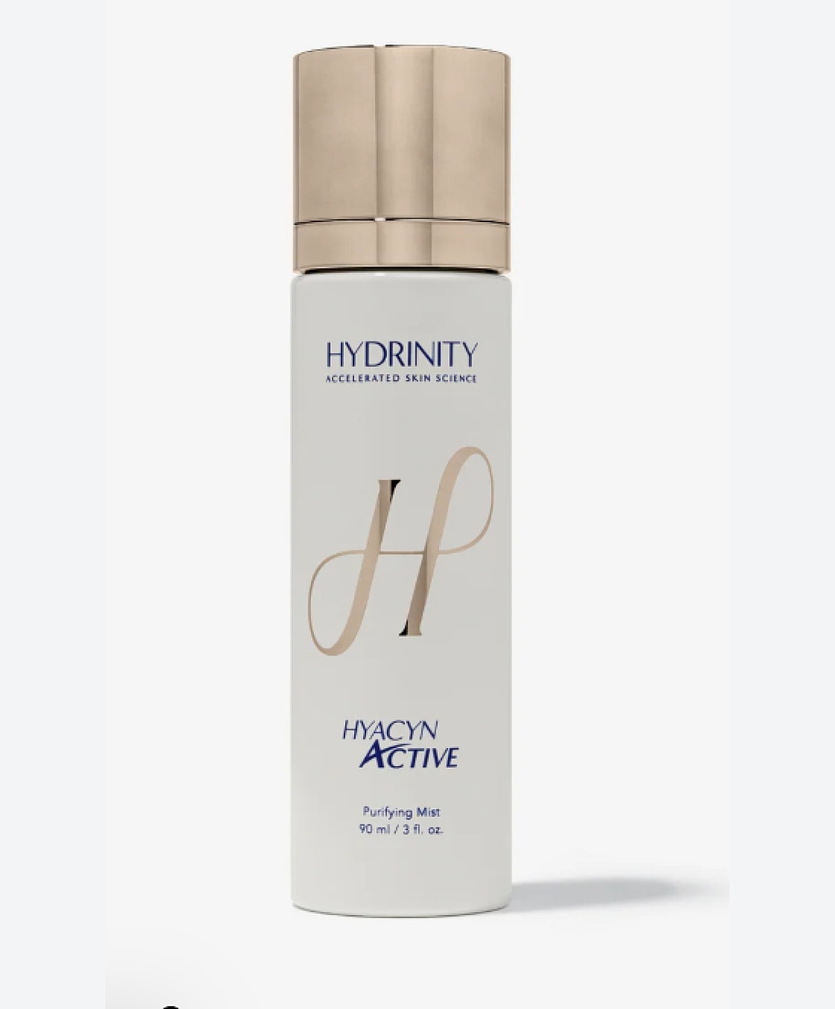 Hydrinity Hyacyn Active purifying mist bottle.