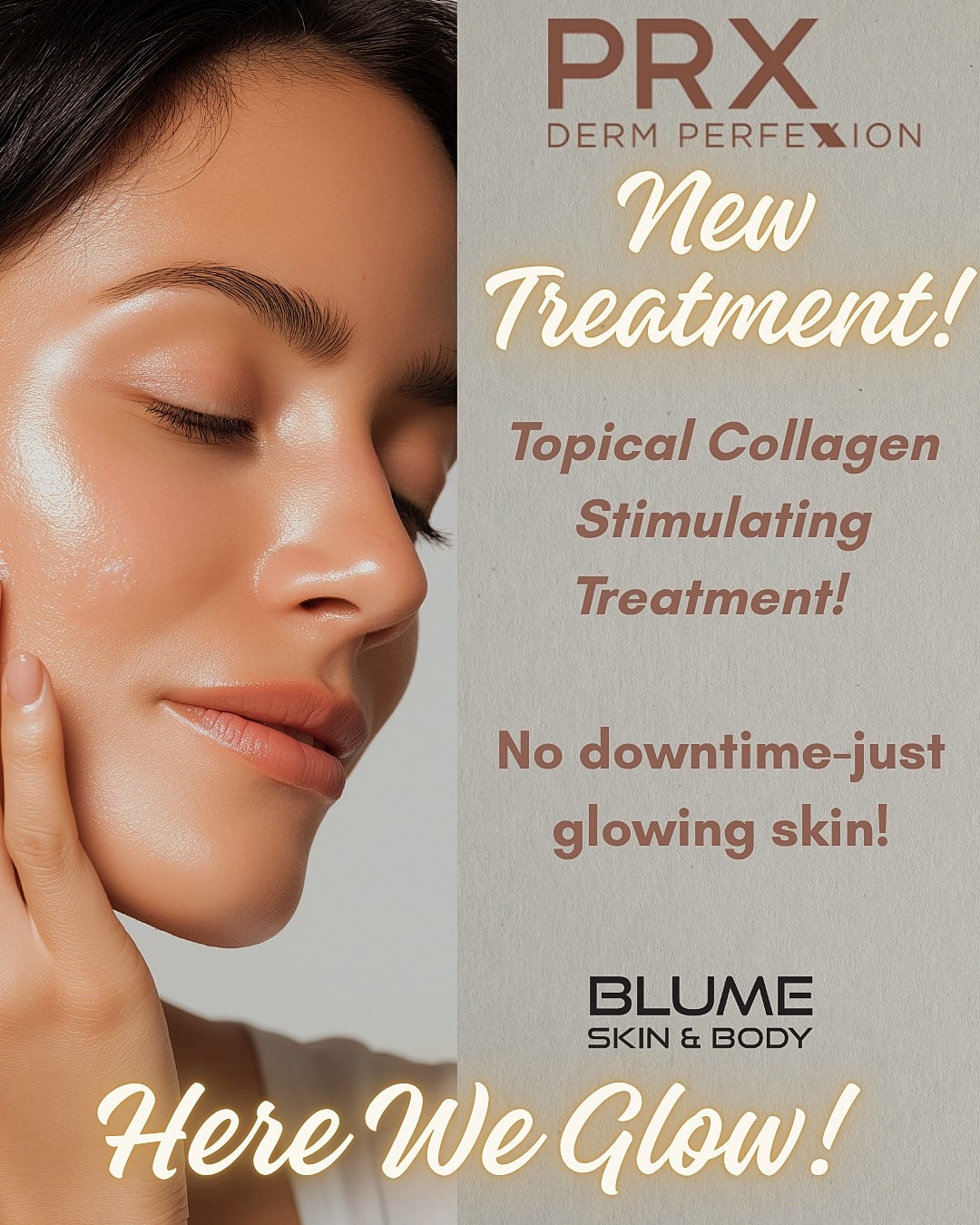 New collagen treatment for glowing skin.